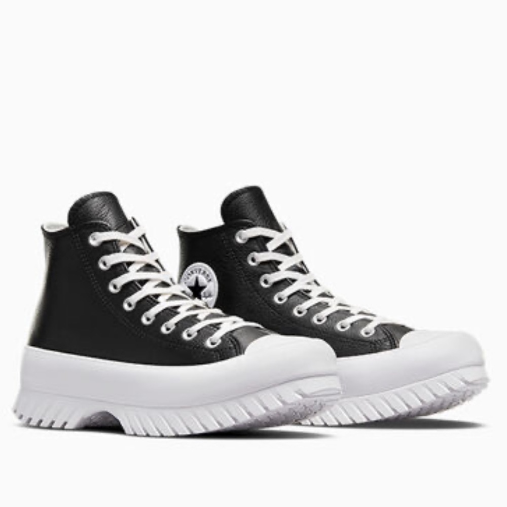 Converse Black Genuine Leather Chuck Taylor All Star Lugged 2.0 - Picture 6 of 6